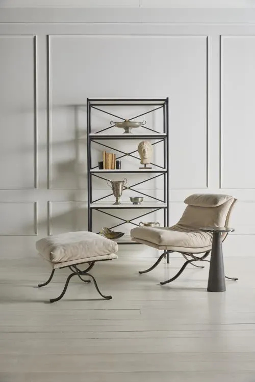 Century Furniture TSA-771-V1 Grand Montmartre Etagere Iron and Brass Knot Century Furniture TSA-771-V1 Grand Montmartre Etagere Iron and Brass Knot