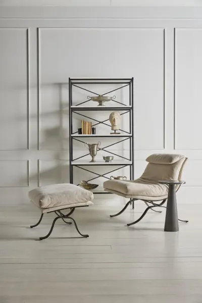 Century Furniture TSA-771-V1 Grand Montmartre Etagere Iron and Brass Knot Century Furniture TSA-771-V1 Grand Montmartre Etagere Iron and Brass Knot