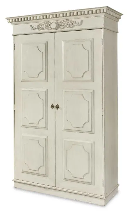 Century Furniture TSA-774-V2 Fountainebleau Wardrobe Swedish Aged Cream Century Furniture TSA-774-V2 Fountainebleau Wardrobe Swedish Aged Cream