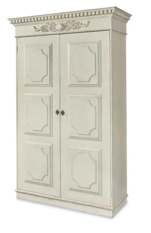 Century Furniture TSA-774-V2 Fountainebleau Wardrobe Swedish Aged Cream Century Furniture TSA-774-V2 Fountainebleau Wardrobe Swedish Aged Cream
