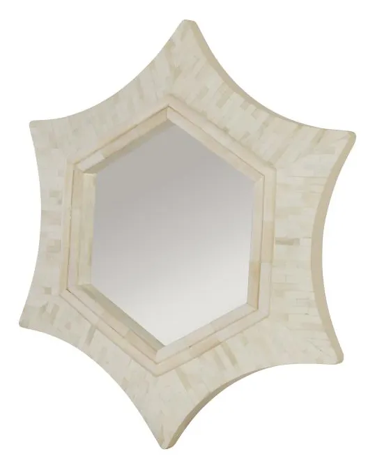 Maitland Smith 8431-28 Star Bone Mirror Maitland Smith 8431-28 Star Bone Mirror