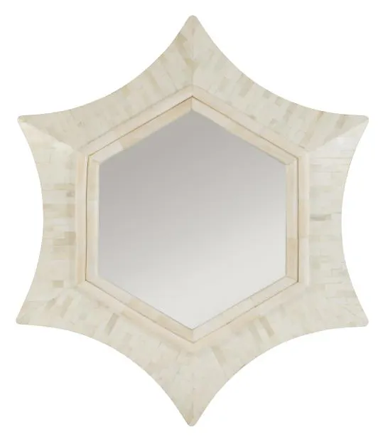 Maitland Smith 8431-28 Star Bone Mirror Maitland Smith 8431-28 Star Bone Mirror