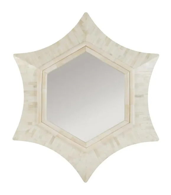 Maitland Smith 8431-28 Star Bone Mirror Maitland Smith 8431-28 Star Bone Mirror