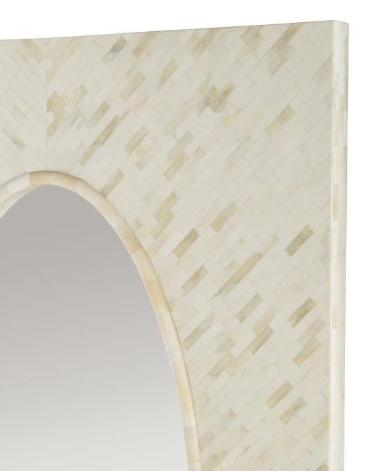 Maitland Smith 8432-28 Large Bone Mirror Maitland Smith 8432-28 Large Bone Mirror