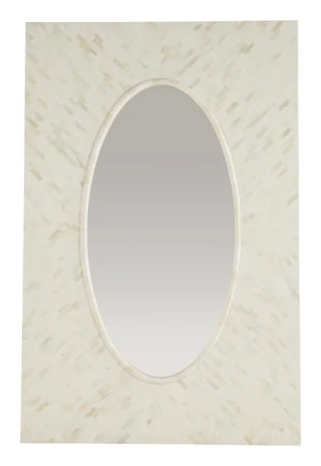 Maitland Smith 8432-28 Large Bone Mirror Maitland Smith 8432-28 Large Bone Mirror