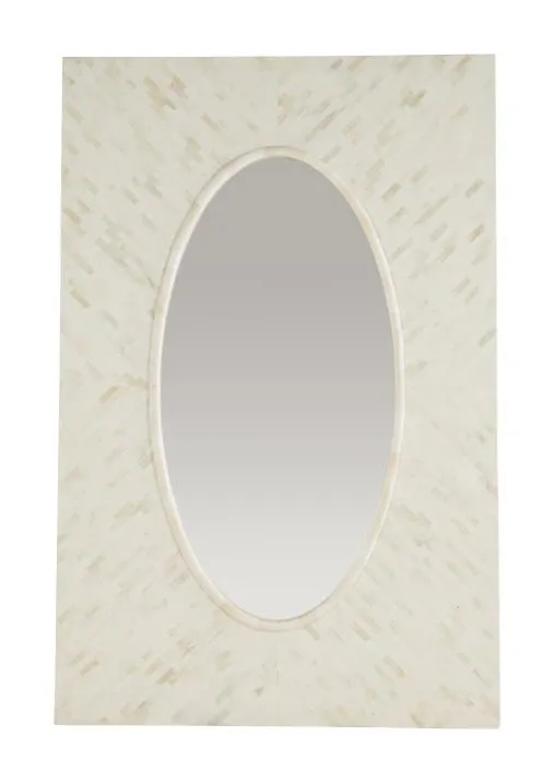 Maitland Smith 8432-28 Large Bone Mirror Maitland Smith 8432-28 Large Bone Mirror