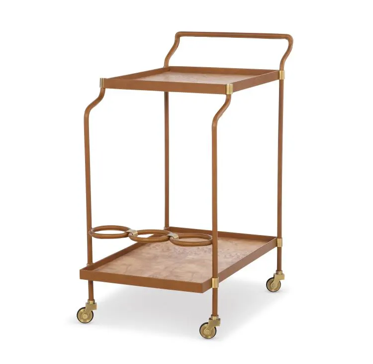 Maitland Smith 8461-30 Dash Bar Cart
