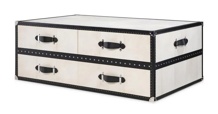 Maitland Smith 8486-13 Hawkins Cocktail Trunk Maitland Smith 8486-13 Hawkins Cocktail Trunk