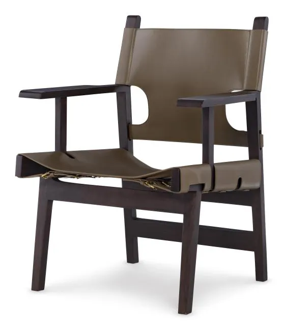 Maitland Smith 8498-43-G Milo Camp Chair Maitland Smith 8498-43-G Milo Camp Chair