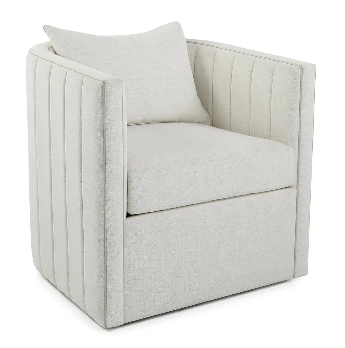 John Richard AMF-1728-1109-AS Giacosa Swivel Club Chair