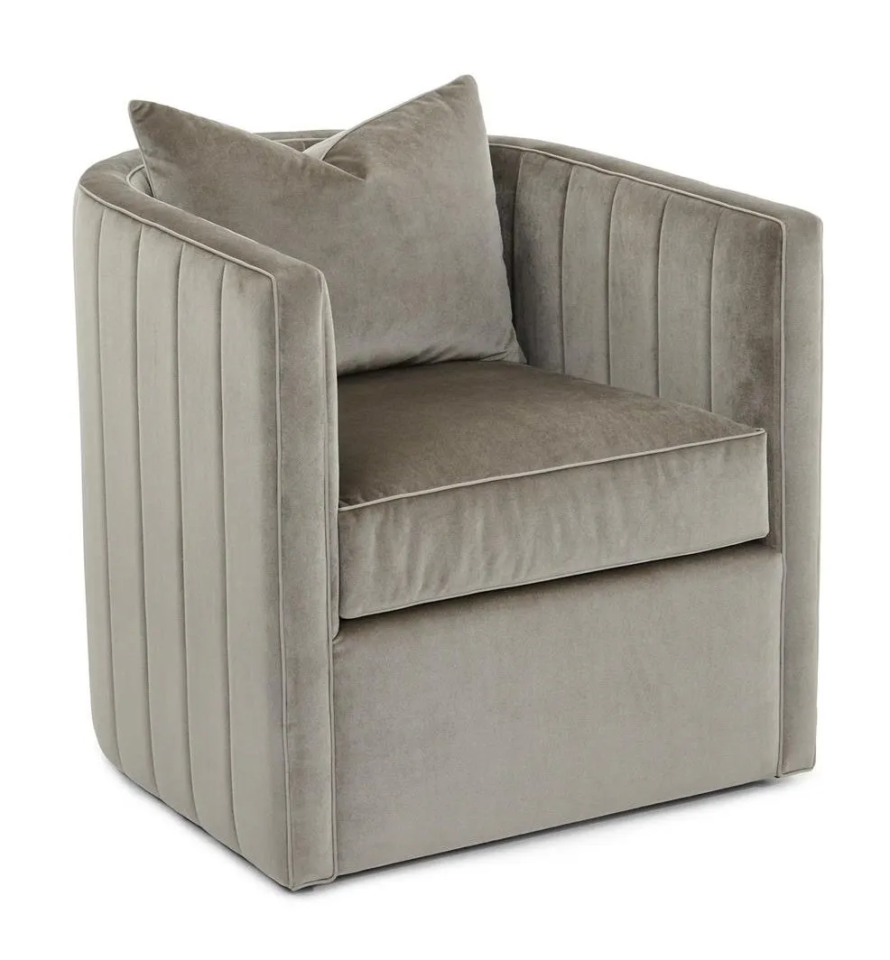 John Richard AMF-1728-1123-AS Giacosa SwIvel Club Chair