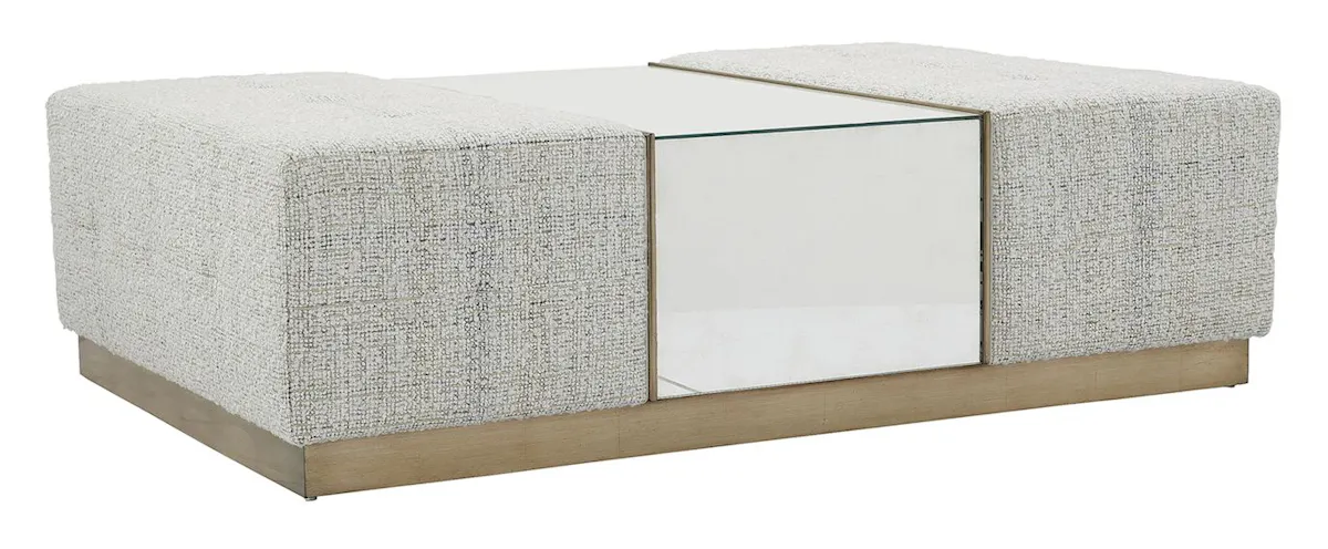 John Richard AMF-1781V229-4071-AS Park City Cocktail Ottoman John Richard AMF-1781V229-4071-AS Park City Cocktail Ottoman