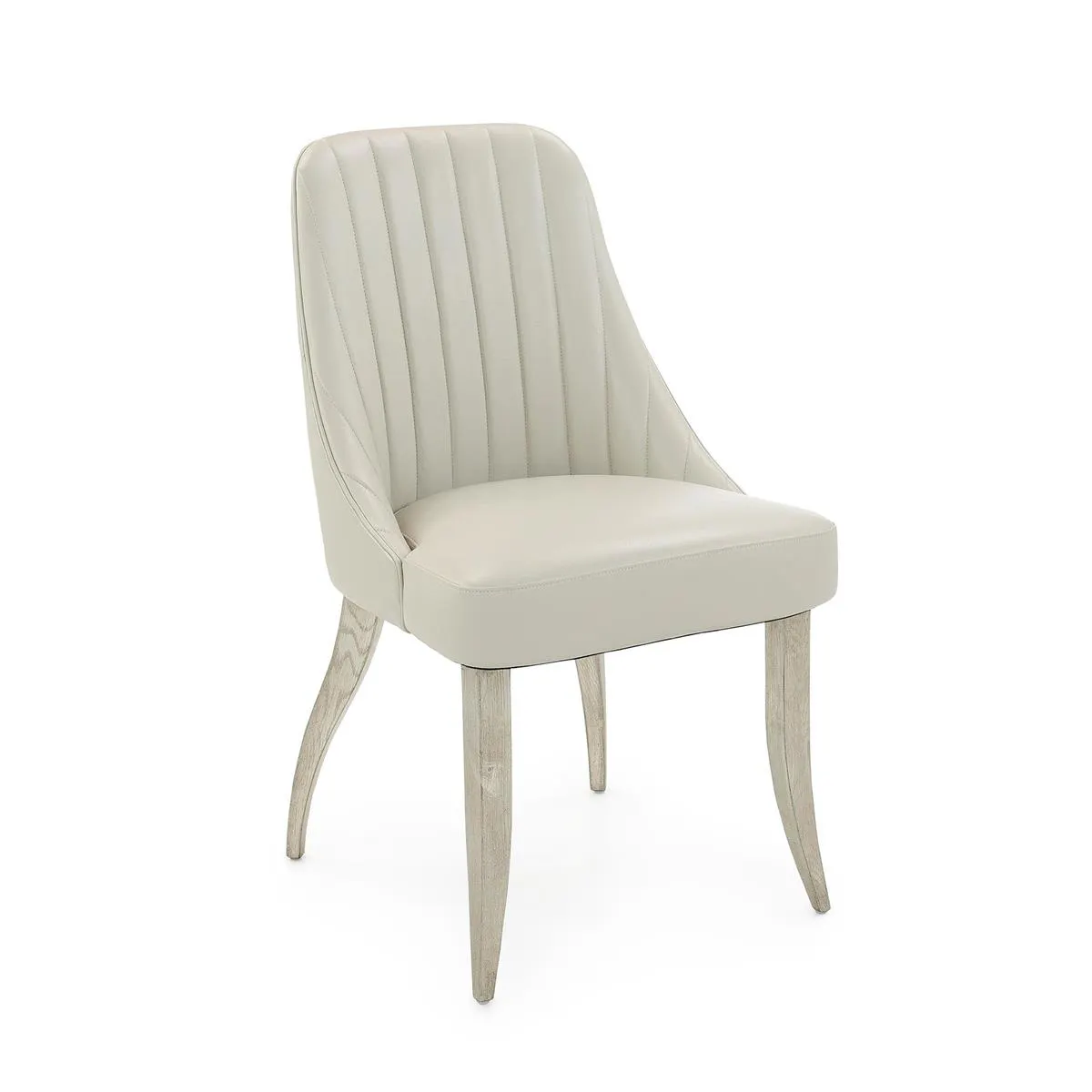 John Richard AMF-1810V147-LTGY-AS Amara Side Chair