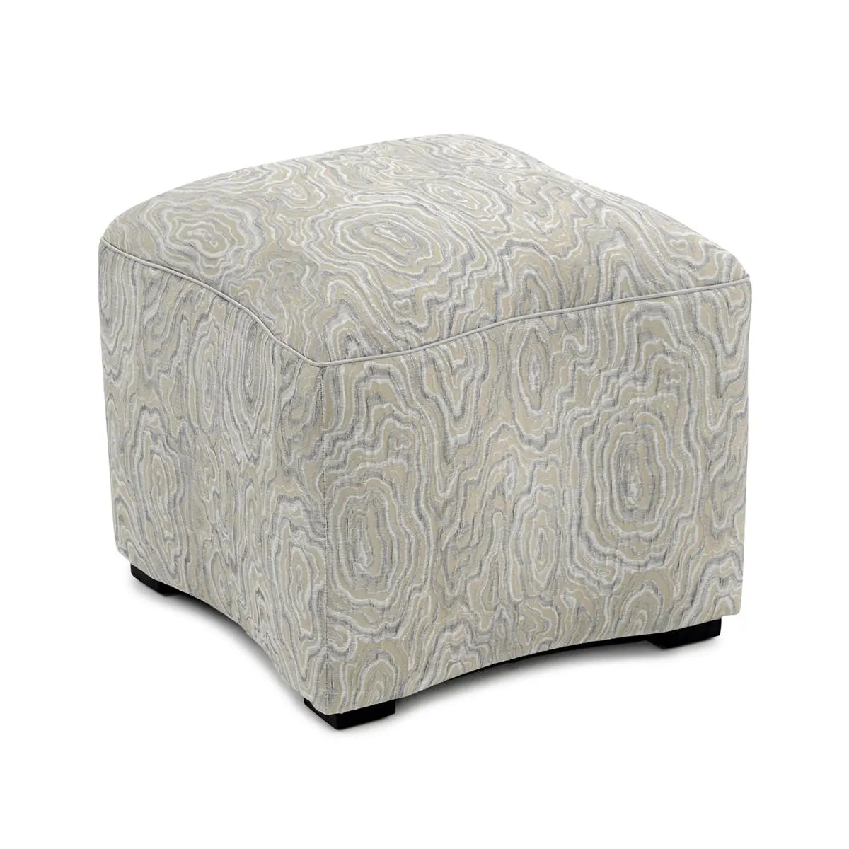 John Richard AMQ-1207-3038-AS  Curved Ottoman – 3038