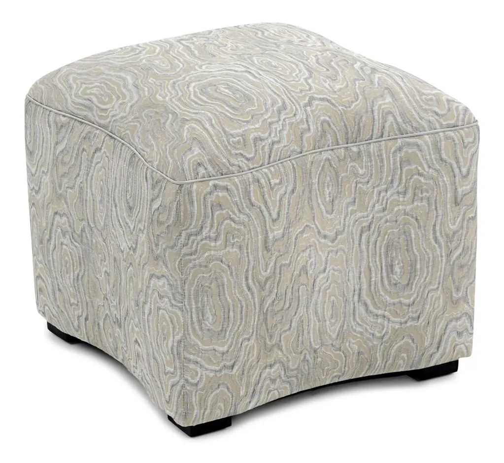 John Richard AMQ-1207-3038-AS Curved Ottoman - 3038 John Richard AMQ-1207-3038-AS Curved Ottoman - 3038