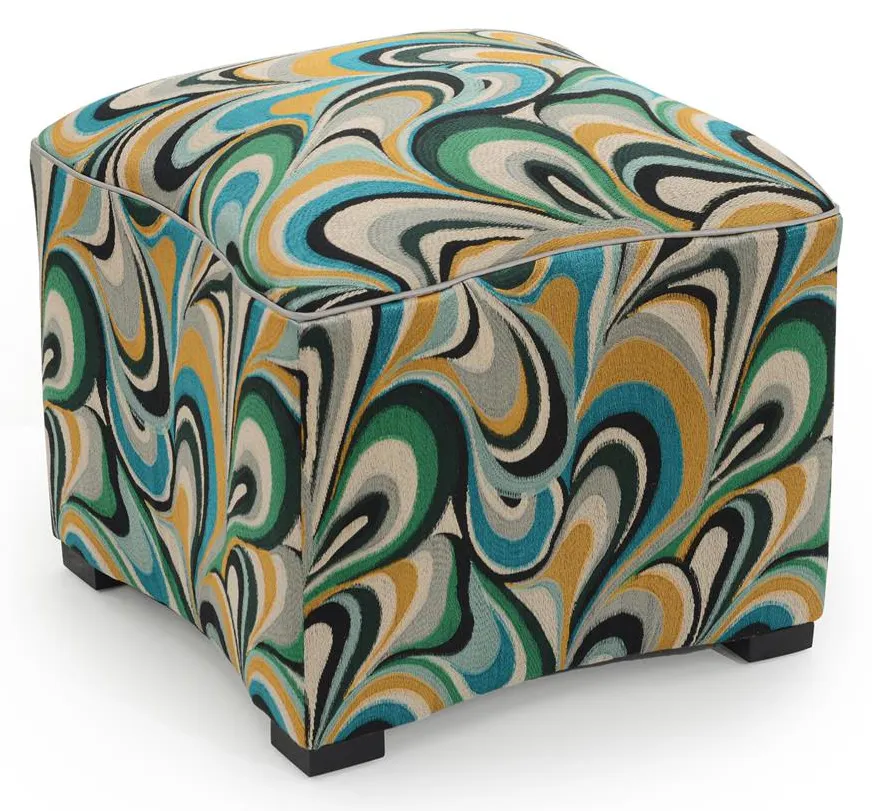 John Richard AMQ-1207-4068-AS Curved Ottoman - 4068 John Richard AMQ-1207-4068-AS Curved Ottoman - 4068