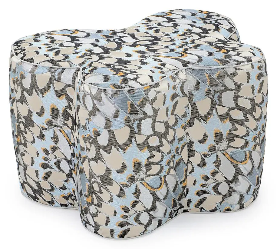 John Richard AMQ-1217-5021-AS Mariposa Large Ottoman - 5021 John Richard AMQ-1217-5021-AS Mariposa Large Ottoman - 5021