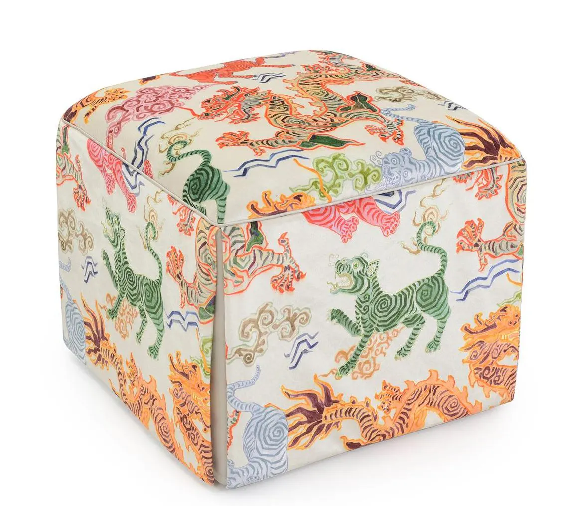 John Richard AMQ-1222-2227-AS  Chelsea Ottoman – 2227