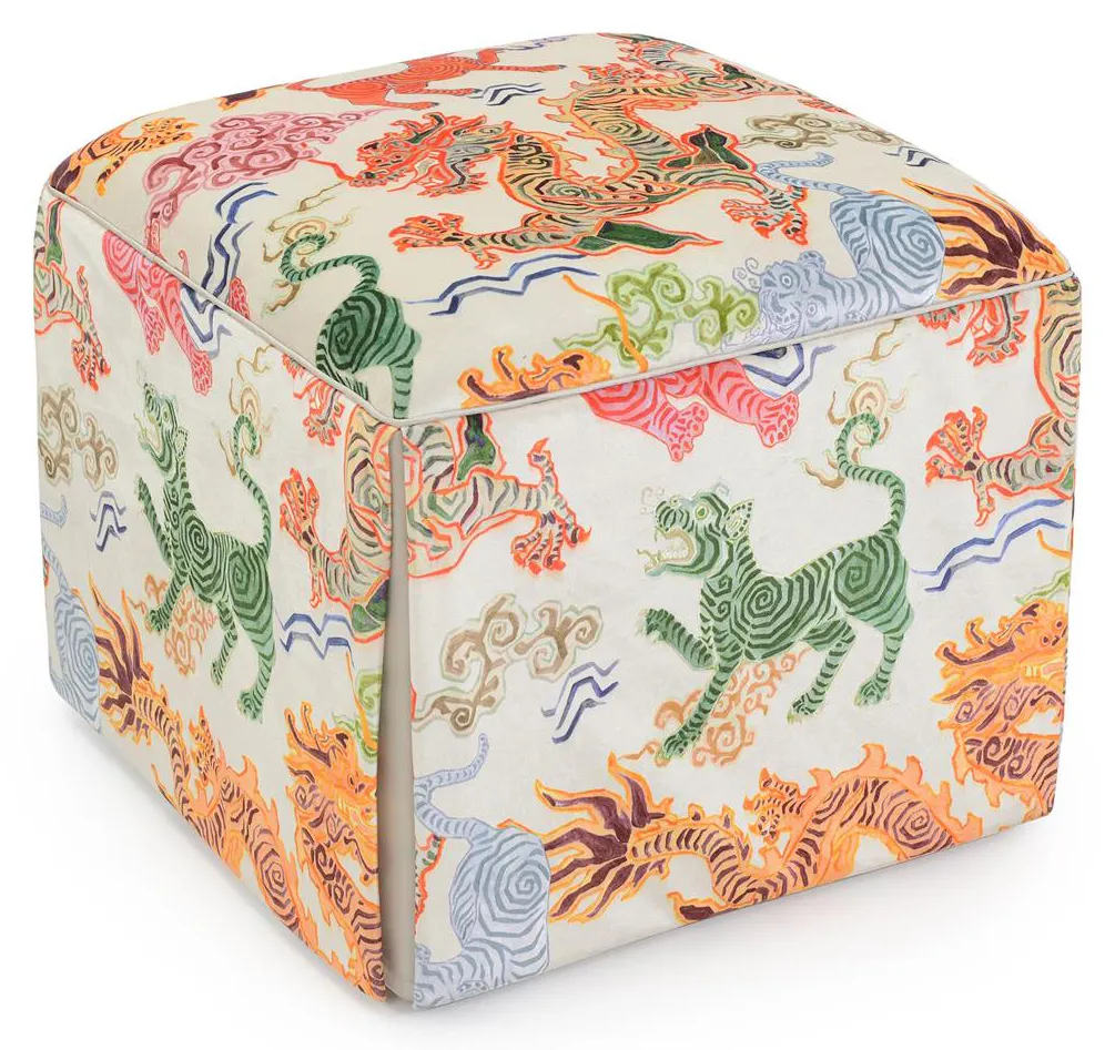John Richard AMQ-1222-2227-AS Chelsea Ottoman - 2227 John Richard AMQ-1222-2227-AS Chelsea Ottoman - 2227