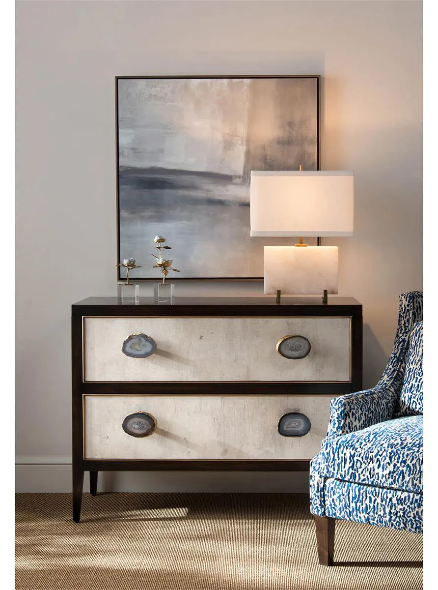 John Richard EUR-01-0251 Palma Two Drawer Chest John Richard EUR-01-0251 Palma Two Drawer Chest