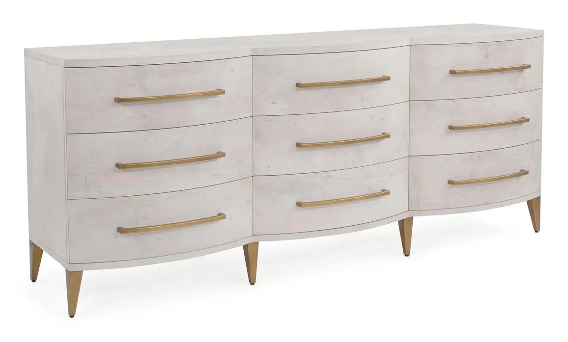 John Richard EUR-01-0408 Traviso Nine Drawer Chest of Drawers John Richard EUR-01-0408 Traviso Nine Drawer Chest of Drawers