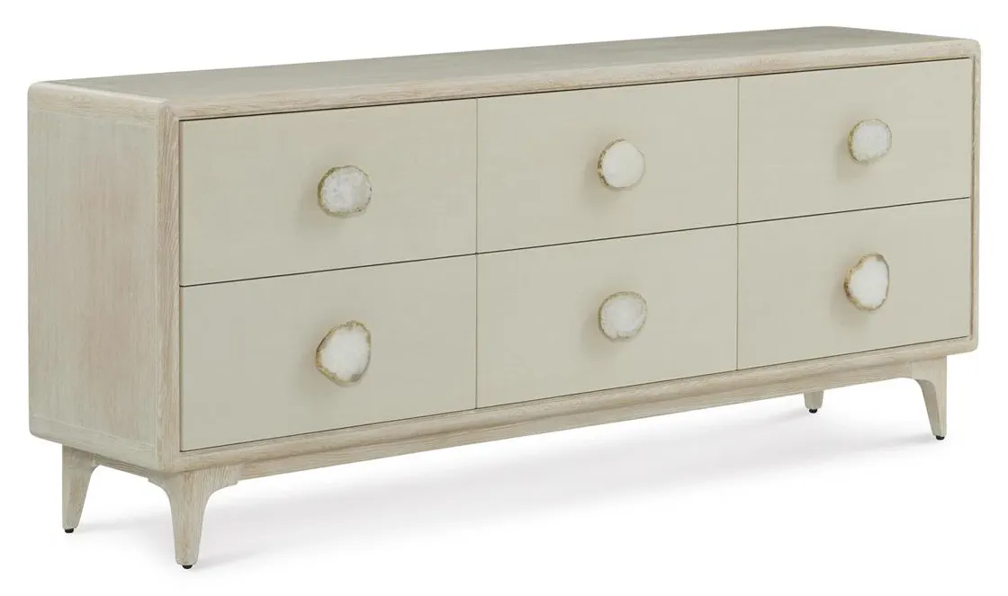 John Richard EUR-01-0493 Alba Six Drawer Dresser John Richard EUR-01-0493 Alba Six Drawer Dresser