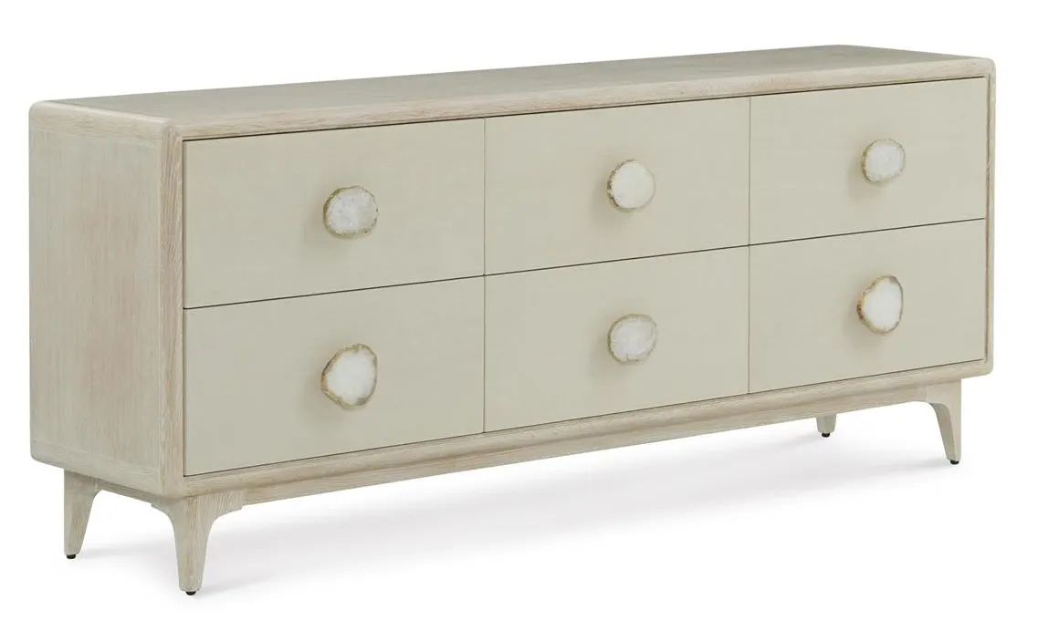 John Richard EUR-01-0493 Alba Six Drawer Dresser John Richard EUR-01-0493 Alba Six Drawer Dresser