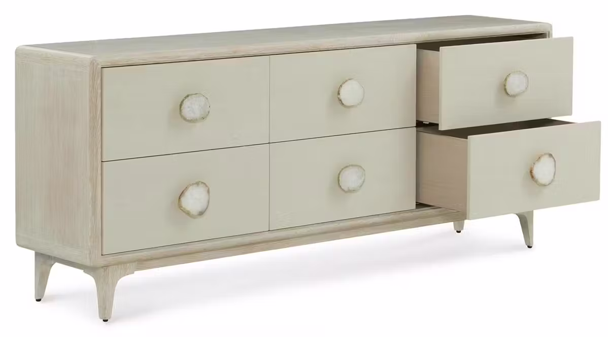 John Richard EUR-01-0493 Alba Six Drawer Dresser John Richard EUR-01-0493 Alba Six Drawer Dresser