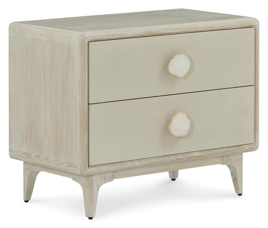 John Richard EUR-01-0494 Alba Two Drawer Nightstand John Richard EUR-01-0494 Alba Two Drawer Nightstand
