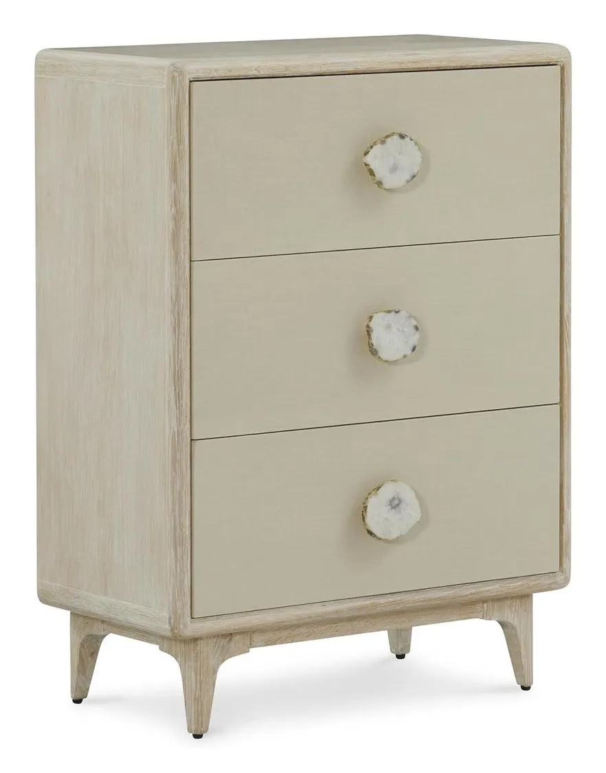 John Richard EUR-01-0496 Alba Three Drawer Chest John Richard EUR-01-0496 Alba Three Drawer Chest