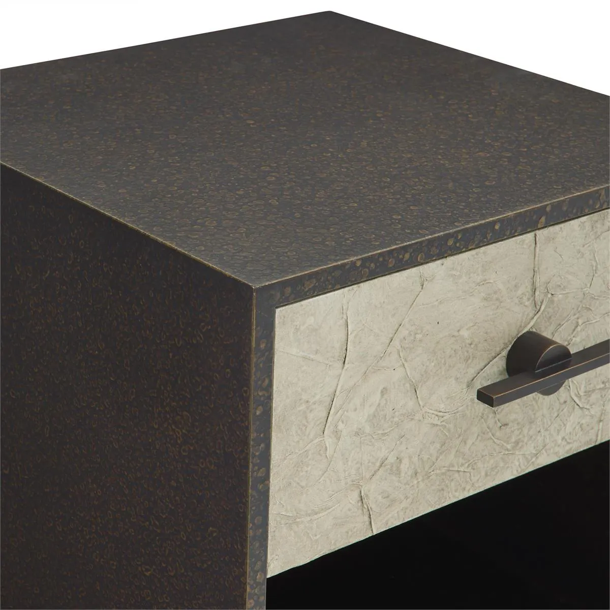 John Richard EUR-01-0499 Nouvelle Two Drawer Nightstand Small John Richard EUR-01-0499 Nouvelle Two Drawer Nightstand Small