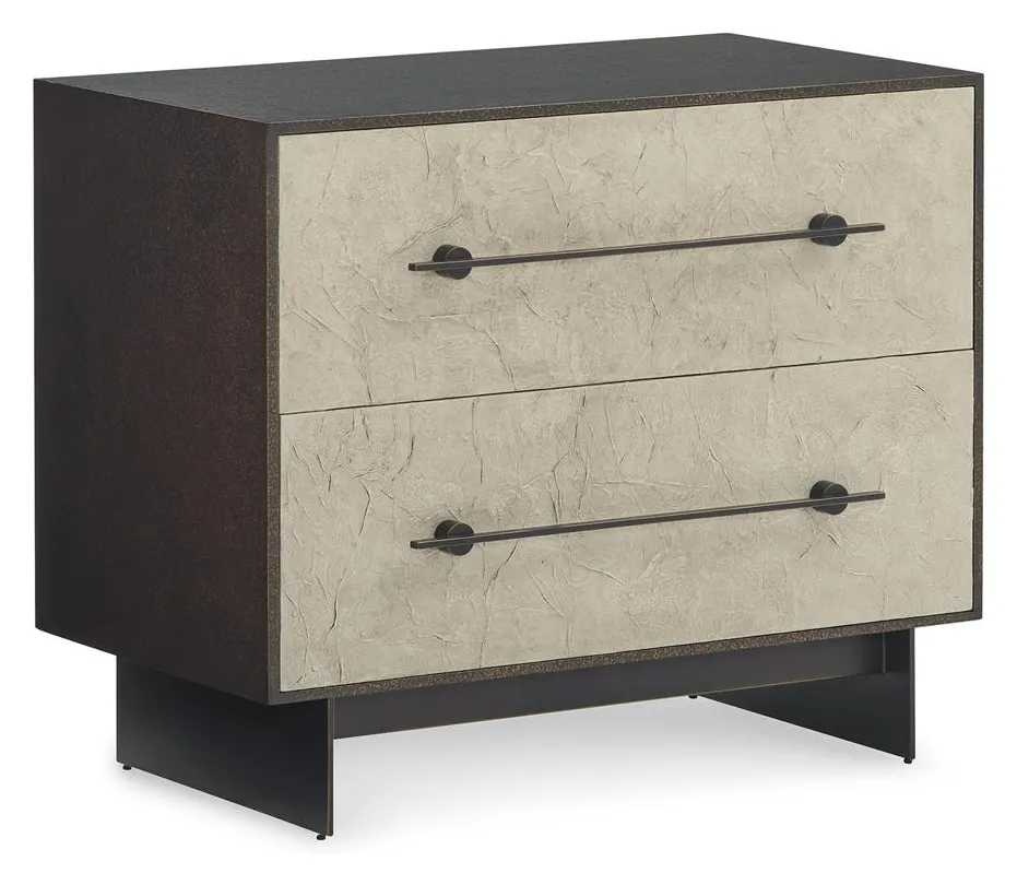 John Richard EUR-01-0500 Nouvelle Two Drawer Nightstand Large John Richard EUR-01-0500 Nouvelle Two Drawer Nightstand Large
