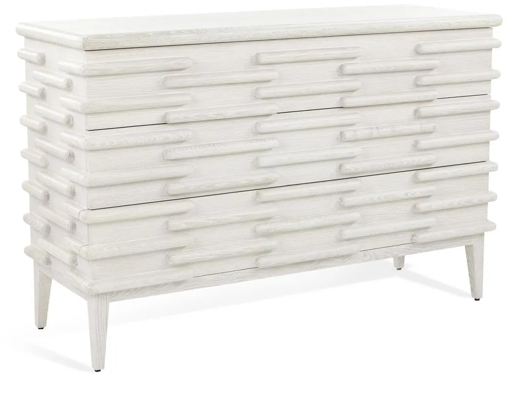 John Richard EUR-01-0509 Creste Three Drawer Chest John Richard EUR-01-0509 Creste Three Drawer Chest