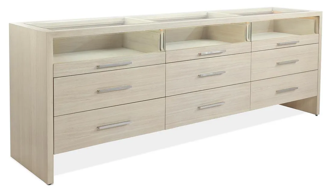 John Richard EUR-01-0511 Beachside Nine Drawer Dresser John Richard EUR-01-0511 Beachside Nine Drawer Dresser