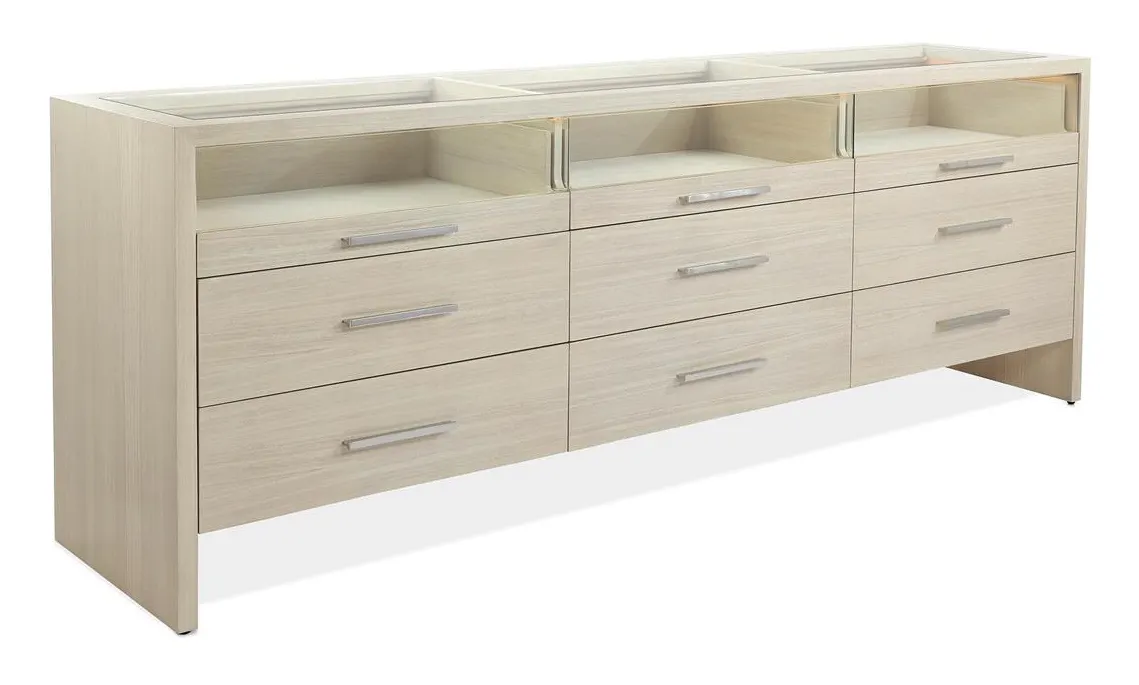 John Richard EUR-01-0511 Beachside Nine Drawer Dresser John Richard EUR-01-0511 Beachside Nine Drawer Dresser