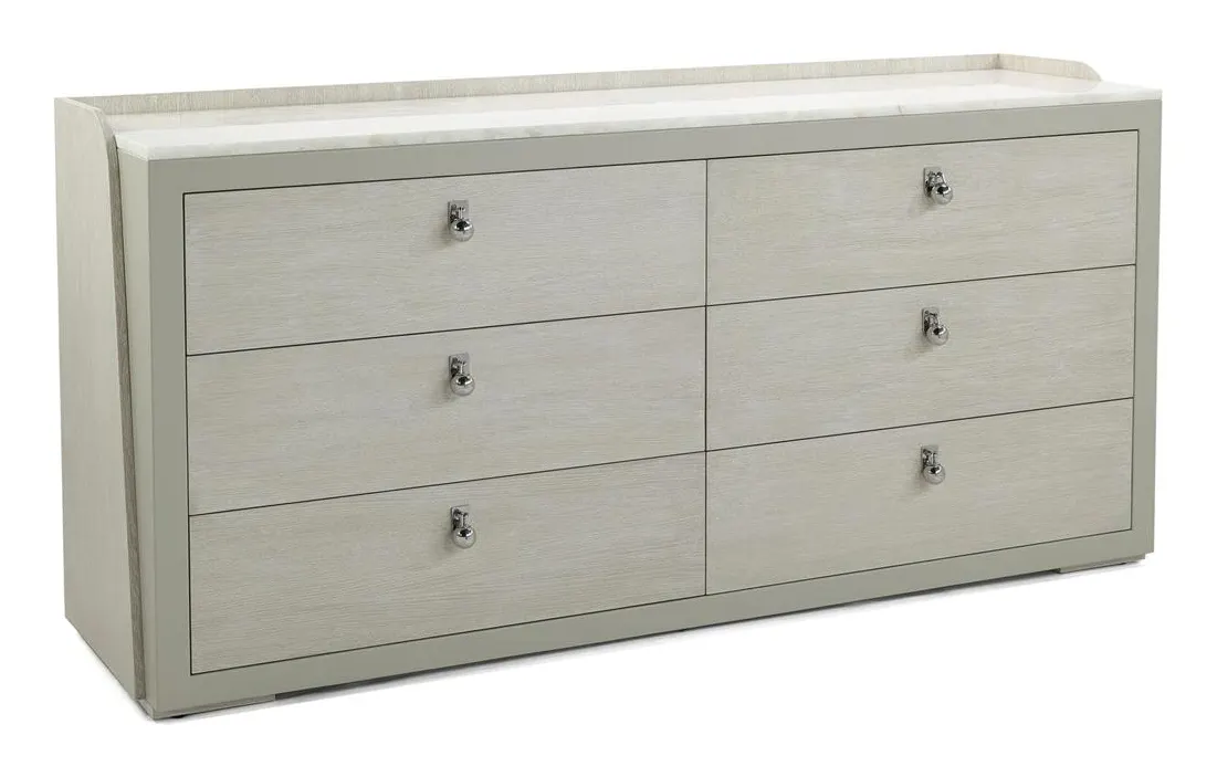 John Richard EUR-01-0516 Metro Six Drawer Chest John Richard EUR-01-0516 Metro Six Drawer Chest