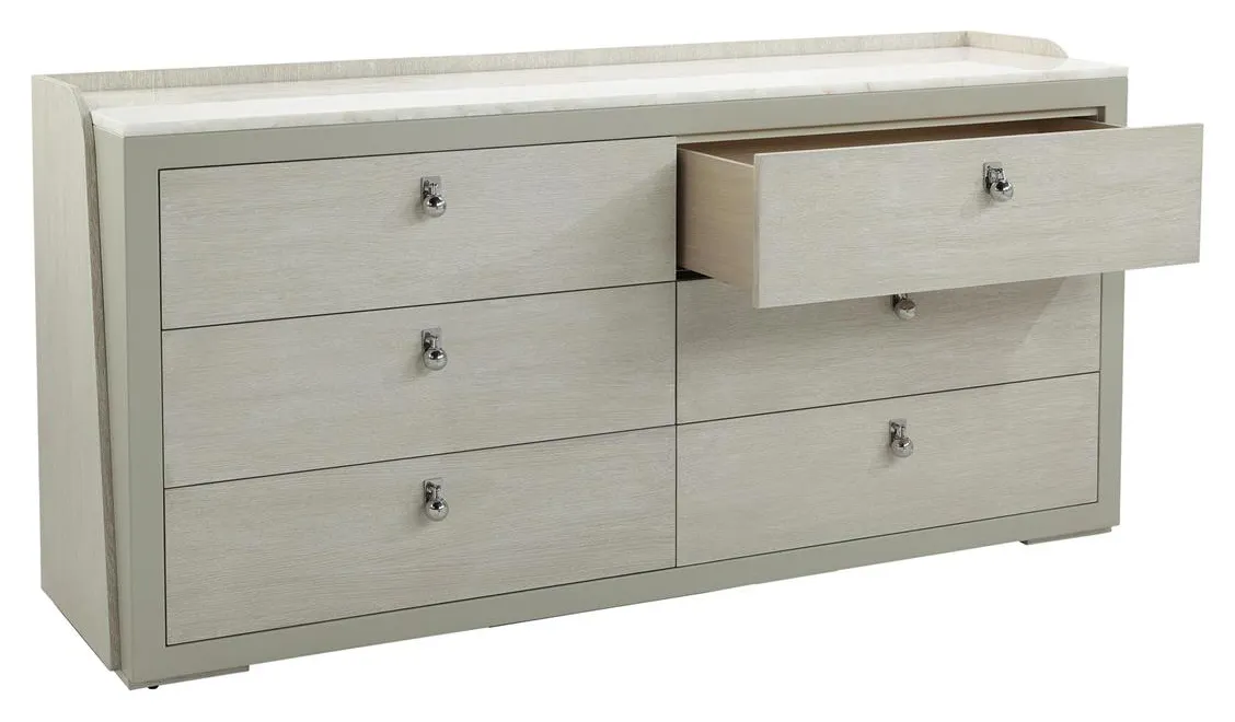 John Richard EUR-01-0516 Metro Six Drawer Chest John Richard EUR-01-0516 Metro Six Drawer Chest