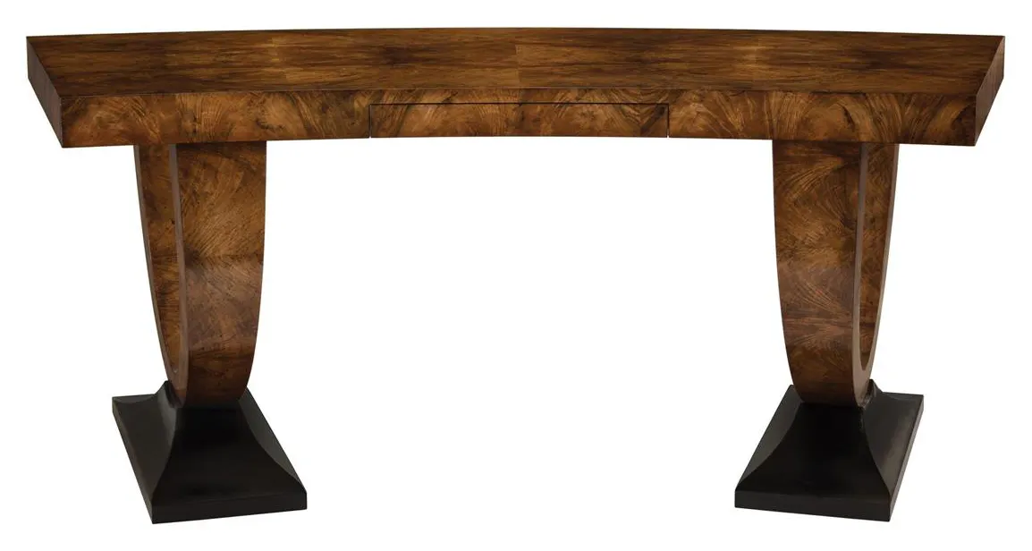 John Richard EUR-02-0185 Curved Cerejeira Desk John Richard EUR-02-0185 Curved Cerejeira Desk