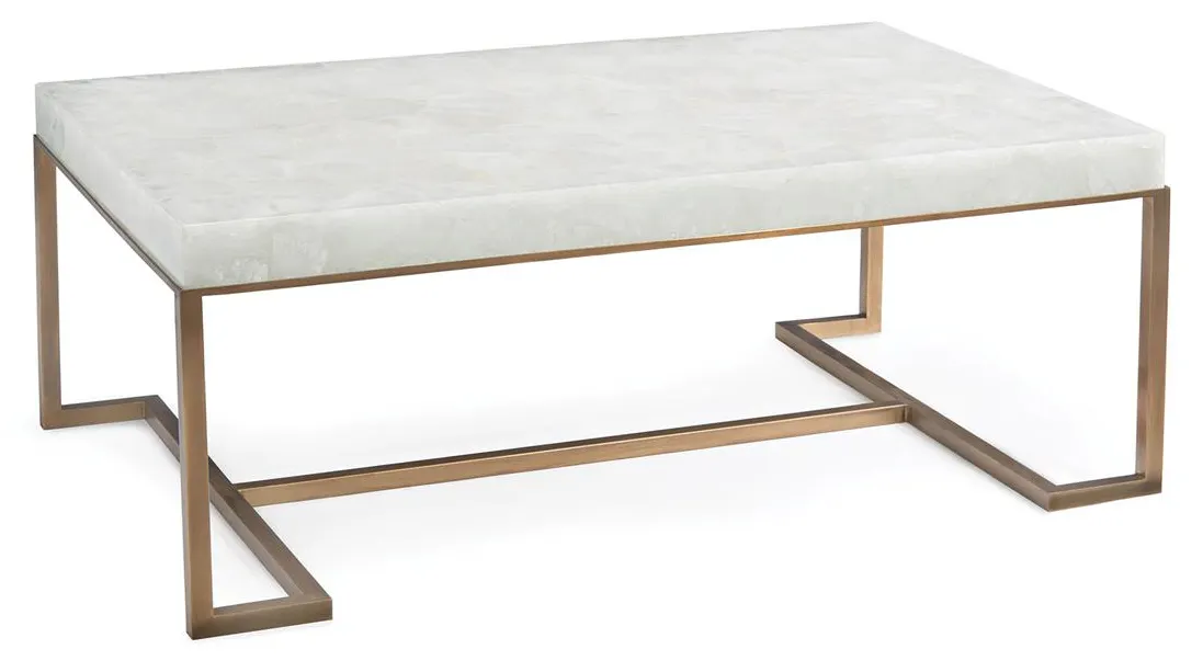 John Richard EUR-03-0583 Rectangular Calcite Coffee Table John Richard EUR-03-0583 Rectangular Calcite Coffee Table