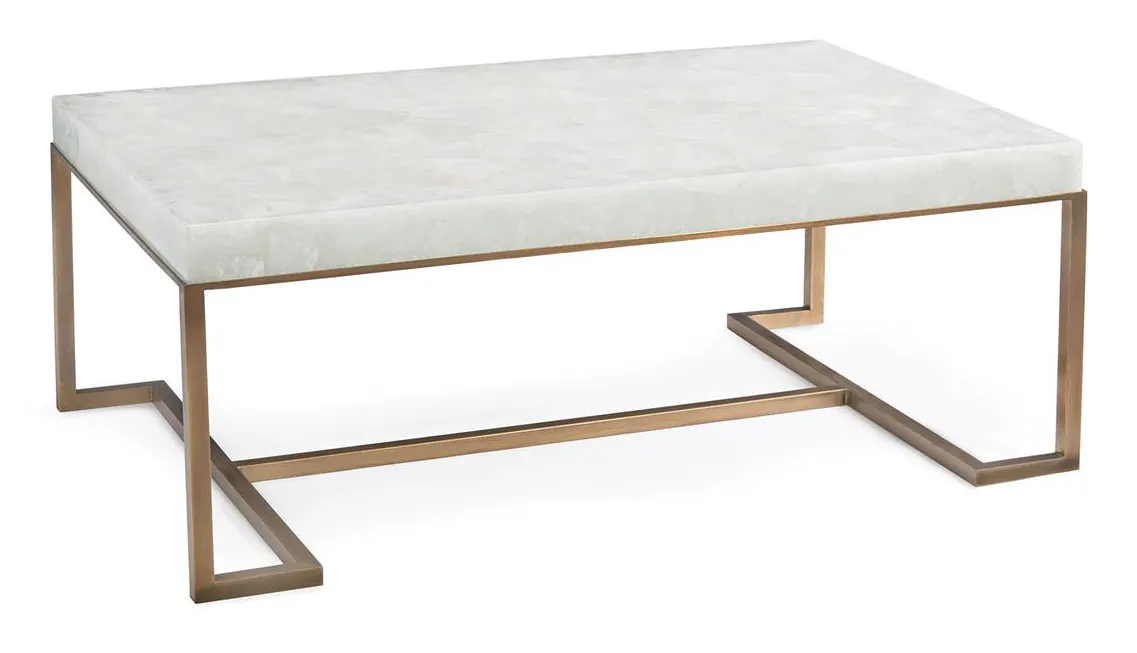 John Richard EUR-03-0583 Rectangular Calcite Coffee Table John Richard EUR-03-0583 Rectangular Calcite Coffee Table