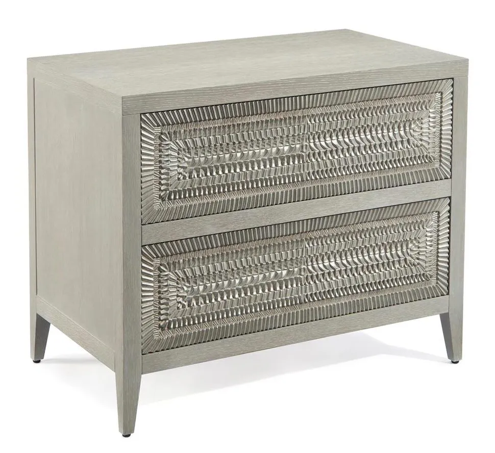 John Richard EUR-03-0656 Cosmos Two Drawer Nightstand