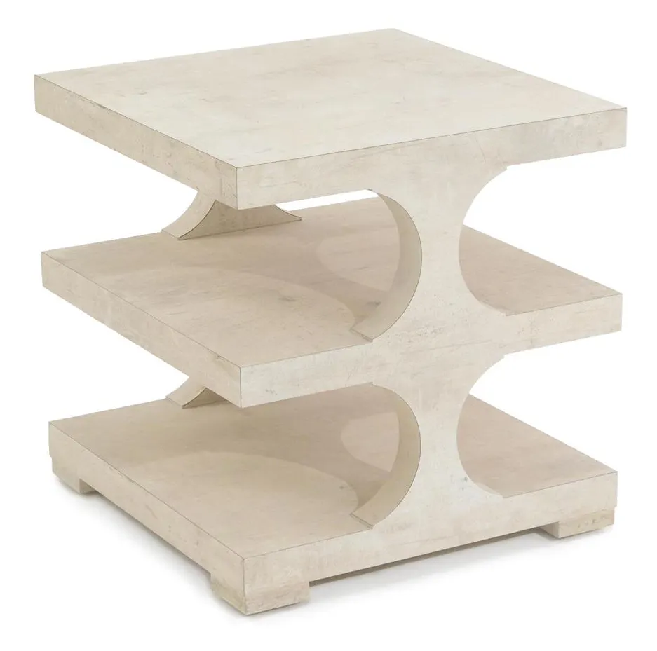 John Richard EUR-03-0801 Loftus Three Tier End Table John Richard EUR-03-0801 Loftus Three Tier End Table