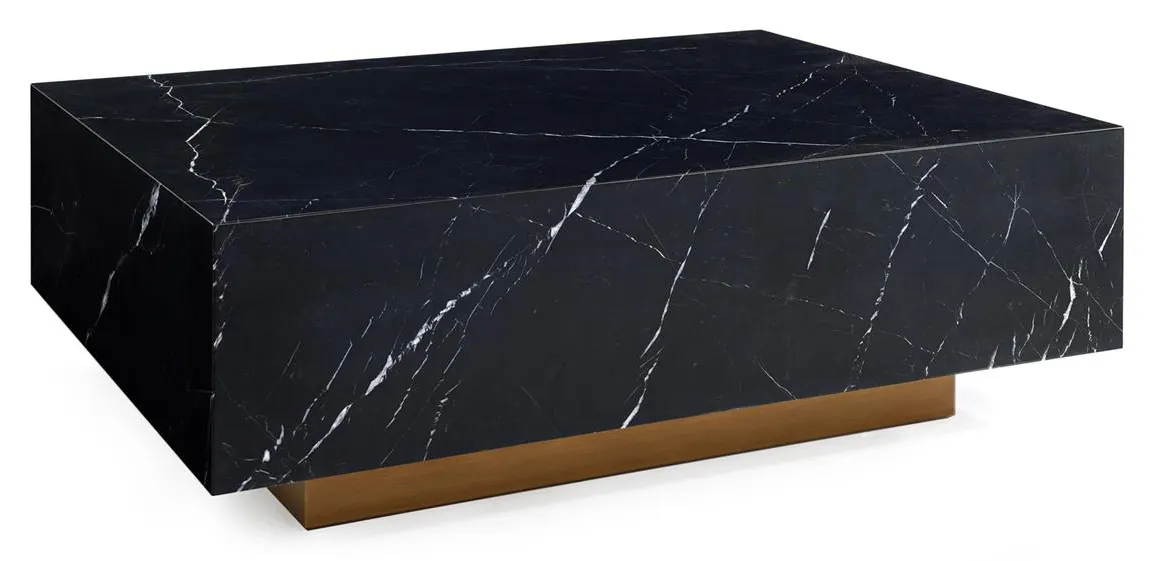 John Richard EUR-03-0859 Vicenza Cocktail Table Black John Richard EUR-03-0859 Vicenza Cocktail Table Black