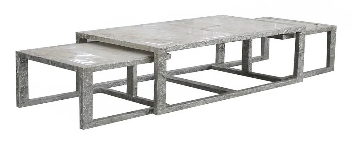 John Richard EUR-03-0914 Sada Nesting Tables Set of Three John Richard EUR-03-0914 Sada Nesting Tables Set of Three