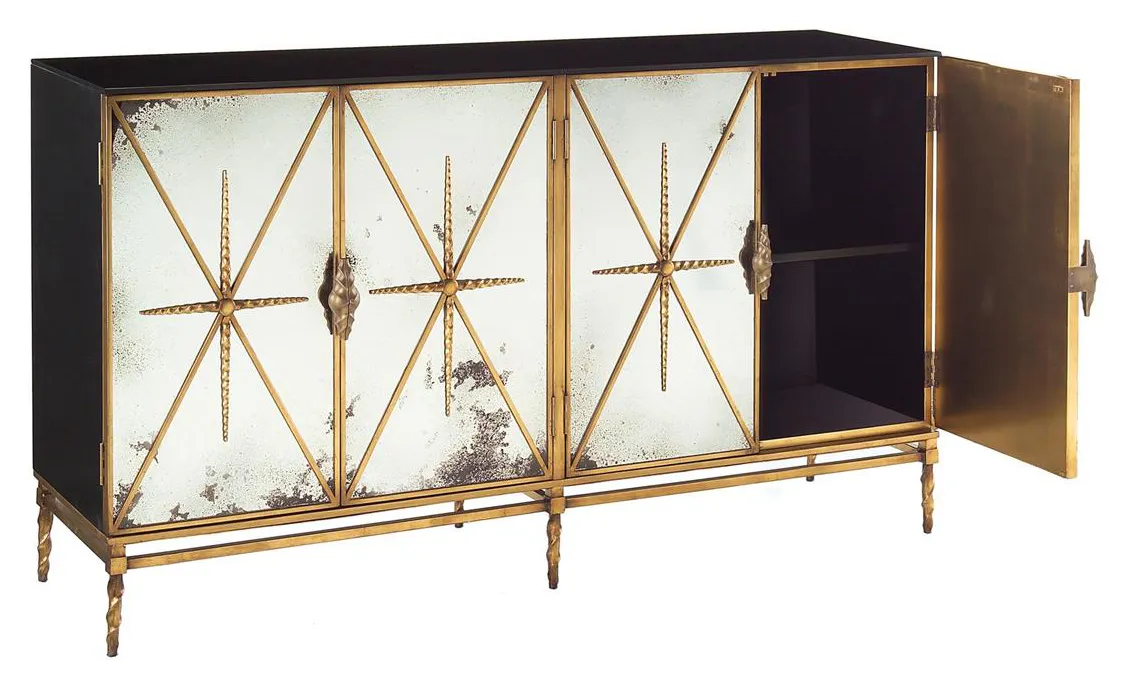 John Richard EUR-04-0164 Rio Four Door Dresser John Richard EUR-04-0164 Rio Four Door Dresser