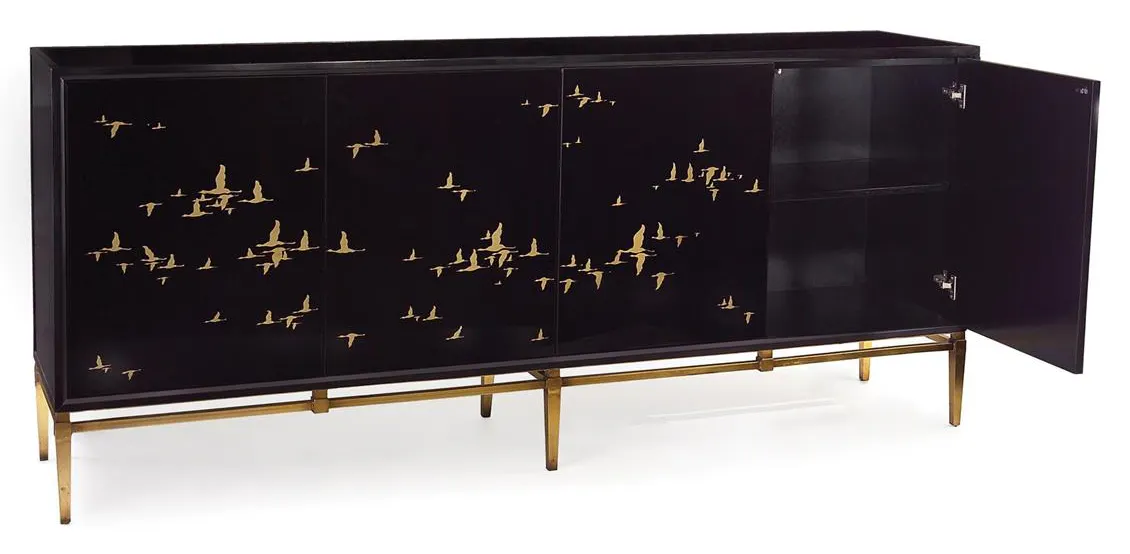 John Richard EUR-04-0190 Migration Four Door Credenza John Richard EUR-04-0190 Migration Four Door Credenza