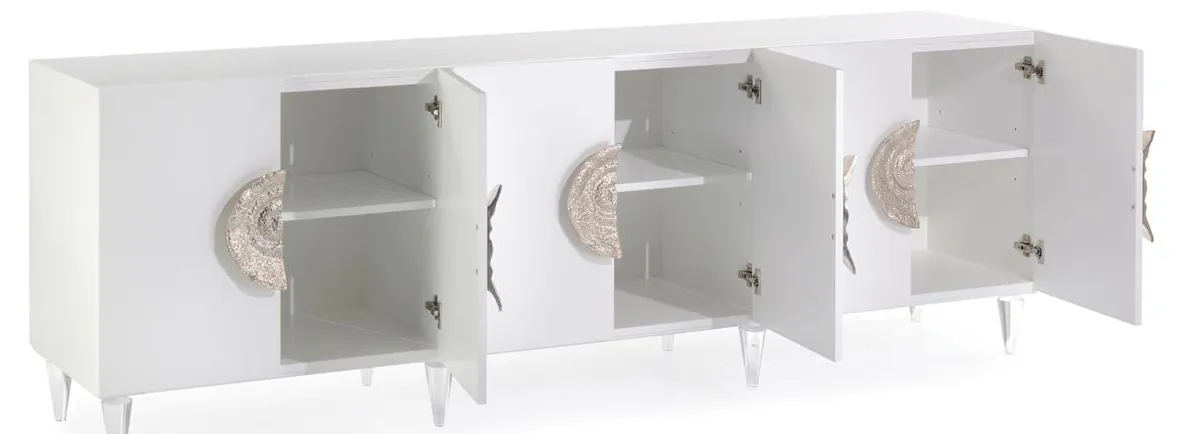 John Richard EUR-04-0568 Triesse Six Door Credenza John Richard EUR-04-0568 Triesse Six Door Credenza