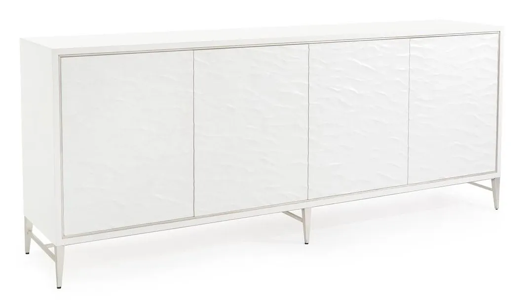 John Richard EUR-04-0743 Crescent Snow Credenza