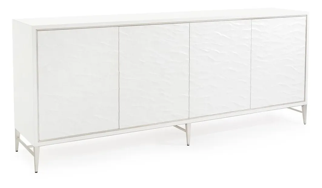 John Richard EUR-04-0743 Crescent Snow Credenza John Richard EUR-04-0743 Crescent Snow Credenza
