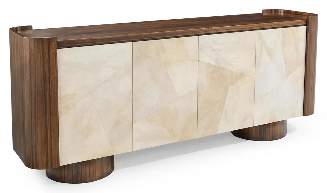 John Richard EUR-04-0757 Arcadian Four Door Credenza John Richard EUR-04-0757 Arcadian Four Door Credenza